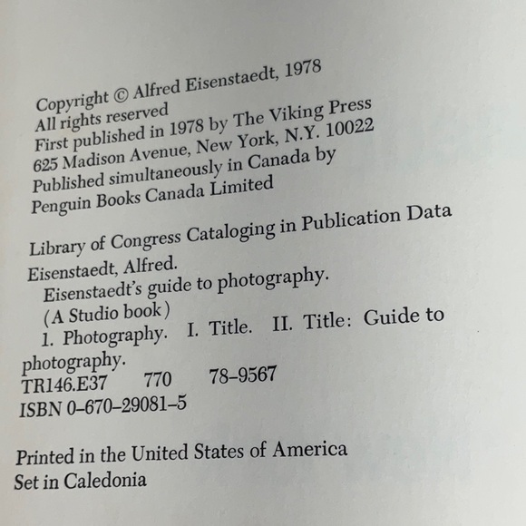 Eisenstaedt’s Guide to Photography, 1978, First Edition - Picture 11 of 14